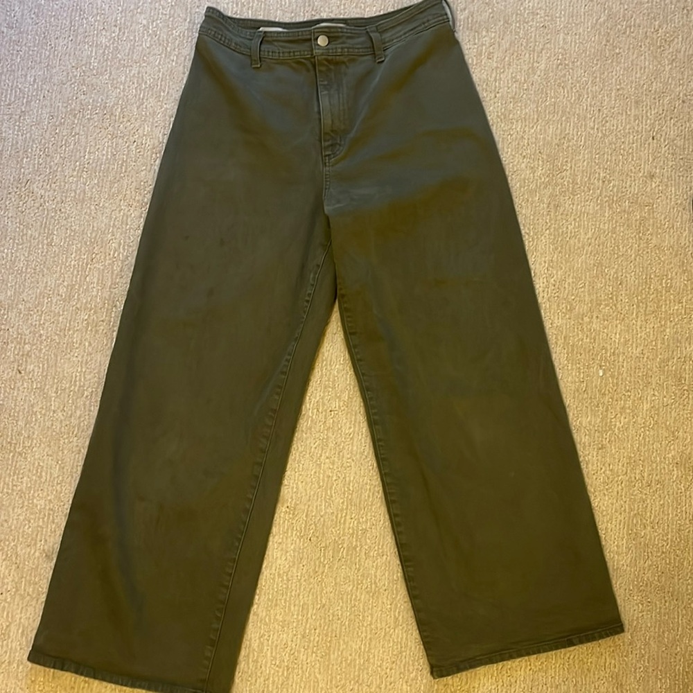 Wide Leg Ankle Pant Size 10